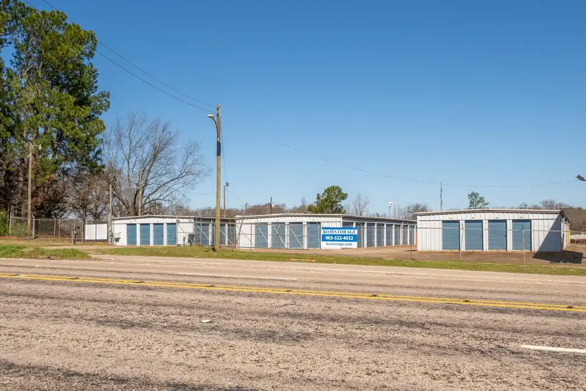 Storage facility KO Storage of Mount Pleasant, TX